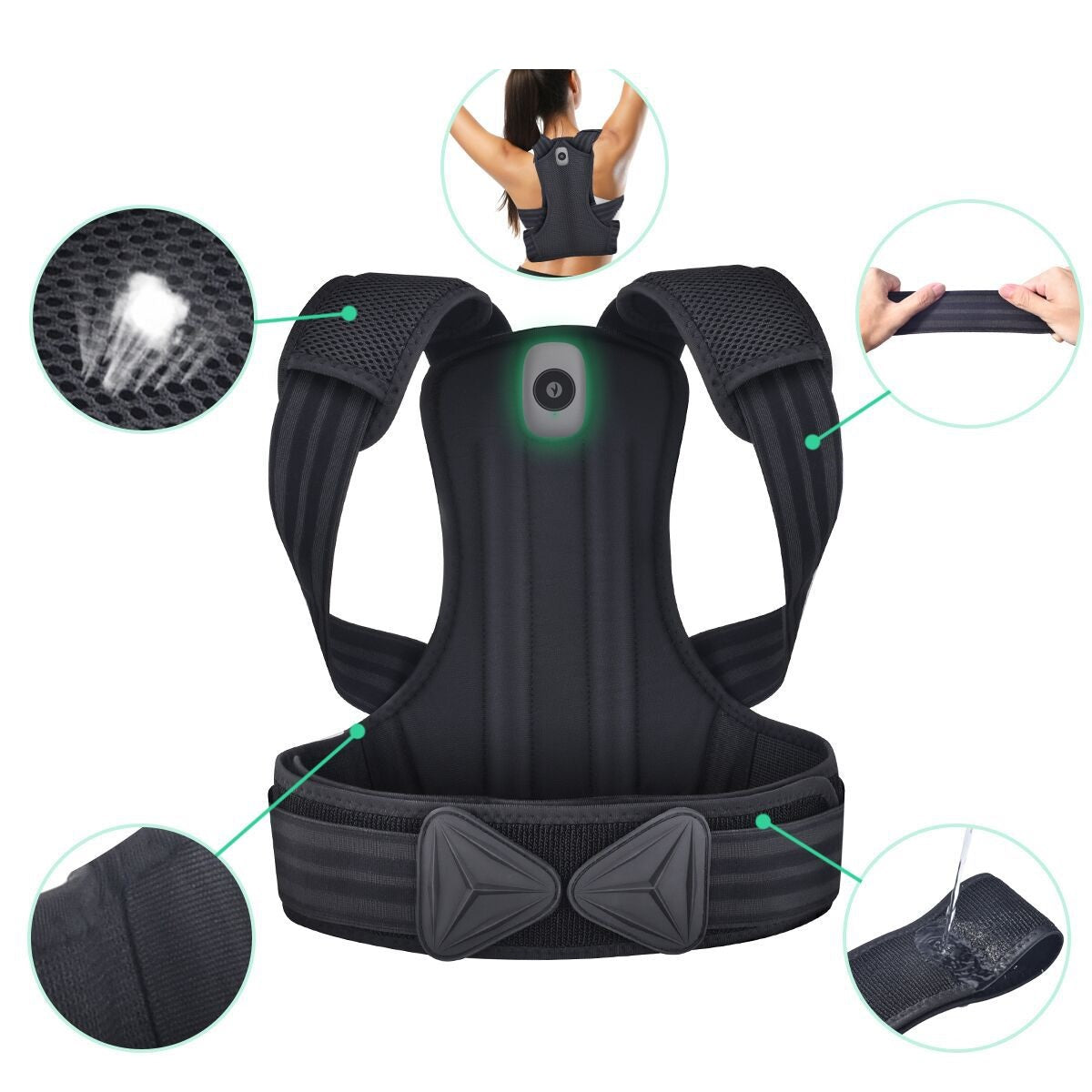 Smart Posture Corrector with Mobile App